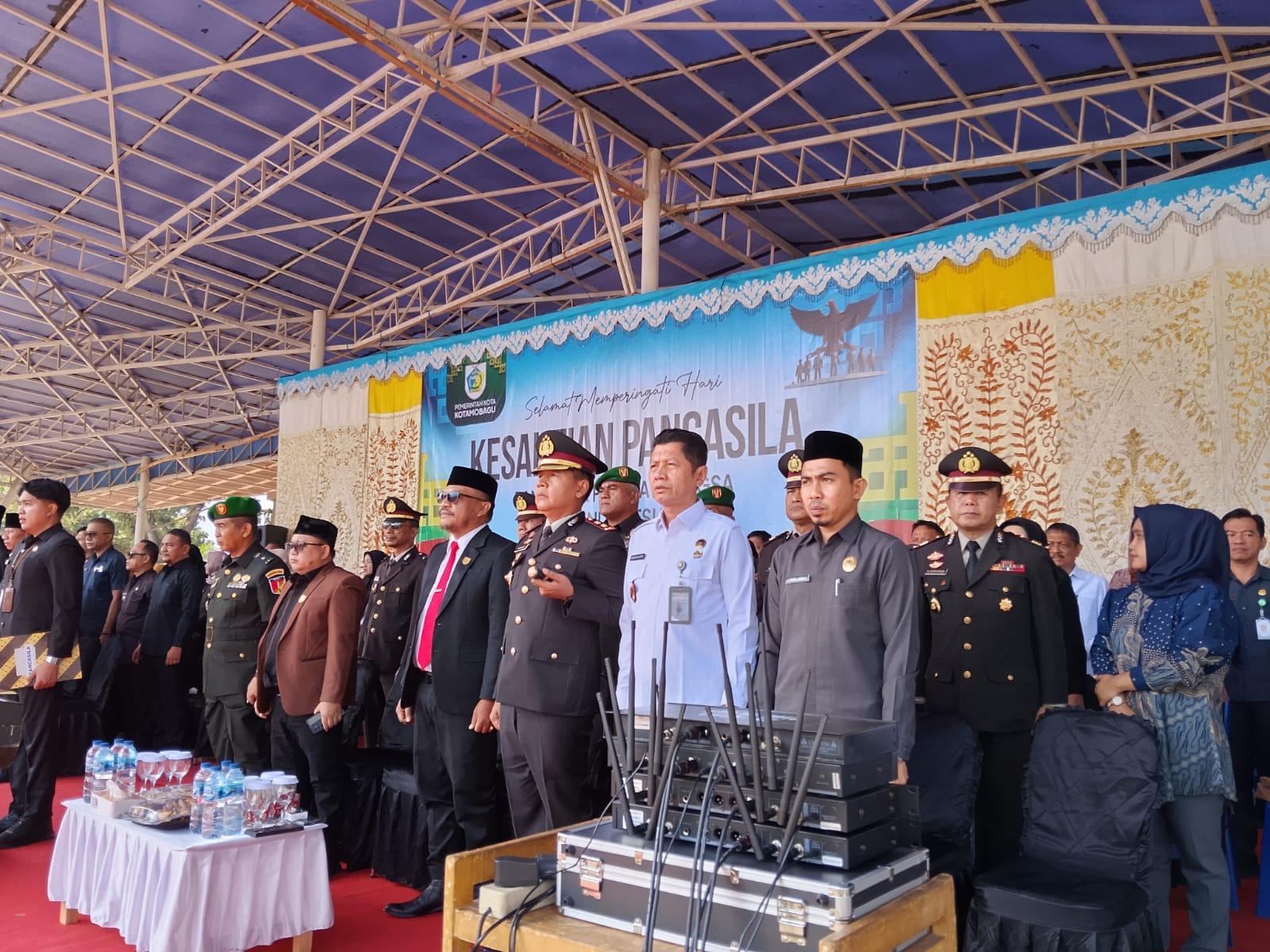 Kepala Kantor Imigrasi Kotamobagu Hadiri Upacara Peringatan Hari Kesaktian Pancasila dan Launching Implementasi Proyek Perubahan