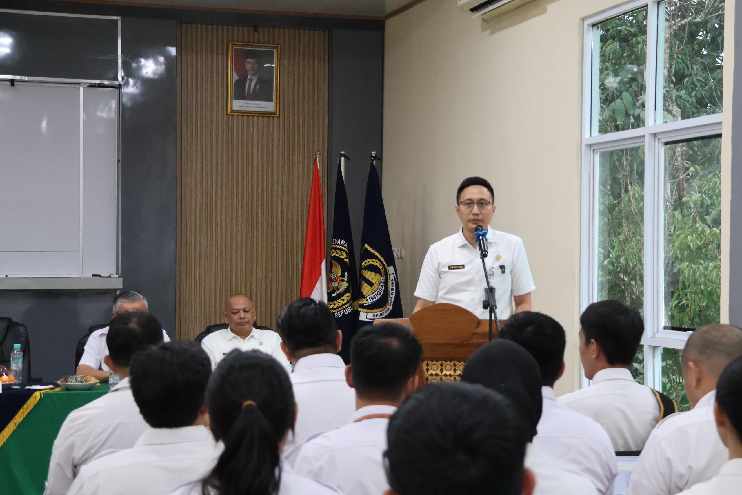 Monitoring dan Evaluasi Kantor Wilayah Ditjen Imigrasi Sulawesi Utara ke Kantor Imigrasi Kotamobagu